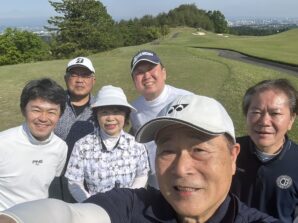 全米オープンゴルフに参加！　
